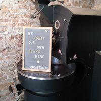 Coffee sign at Cafeïne in Arnhem