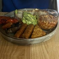 Vegan breakfast   at Brunchin’ in Liverpool