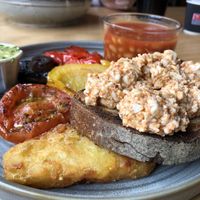 The vegan breakfast  at Brunchin’ in Liverpool
