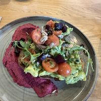 Vegan avocado toastt  at Brunchin’ in Liverpool
