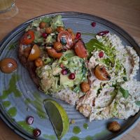 Smashed avocado at Brunchin’ in Liverpool