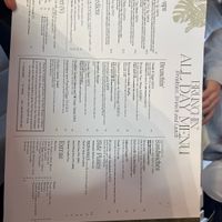 Menu   at Brunchin’ in Liverpool