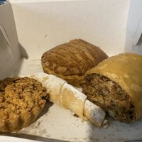Apple Pie, Tarts and a few other options that were labelled “Vegan”   at Dona Bakery and Sweets in Batumi