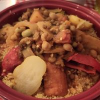 Vegan saffron rice at Carthago in Craigavon