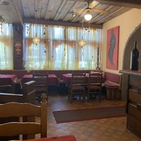 Inside interior   at Zaffran Indian Cuisine in Salzburg