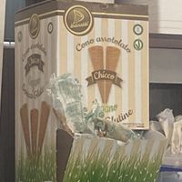 Vegan & Gluten-free cones/ coni vegani e senza glutine   at Gasperini Gelateria dal 1936 in Bari