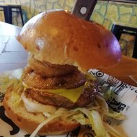 'The Canadian' vegan burger at Monterey Jack's in Glasgow