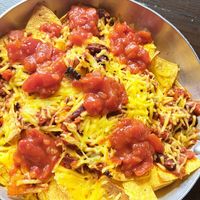 Vegan chill with nachos at Monterey Jack's in Glasgow