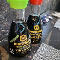Vegan soya sause  at I-Sushi in La Spezia