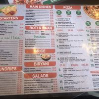 Menu   at Veggiemaster  in Nottingham