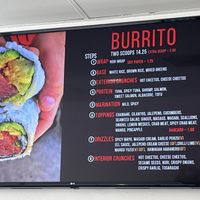 Burrito option  at PokiTomik in North Hollywood