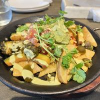 Large vegan nachos  at Las Dos Caras in Tokyo