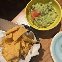 tableside guac   at Las Dos Caras in Tokyo