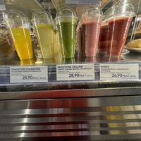 Smoothies are the only vegan thing offered.  at WAW - Bijanka Restauracja Polska in Warsaw