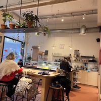 Inside  at Café Boudin in Brussels