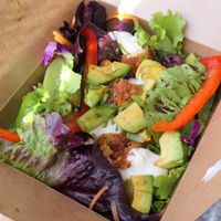 Season salad   at Aiko in Cape Town