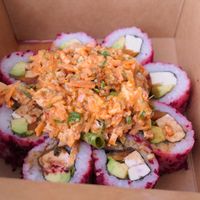 Toranj vegan sushi  at Aiko in Cape Town