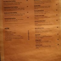 Menu at Three Steps Coffee in Pecatu