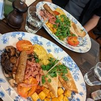 Vegan breakfasts at Bill's - Victoria in South West London