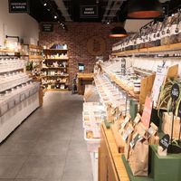 Shelves at The Source Bulk Foods in Richmond