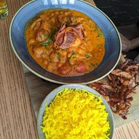 Vegan aromatic curry at The Summer House in Sheffield