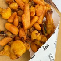 Battered Vegetable  at La Bottega Del Fritto in Porto Venere