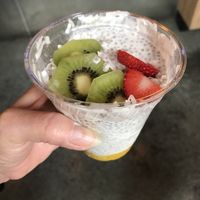 chia pudding  at Collegetown Bagels in Ithaca