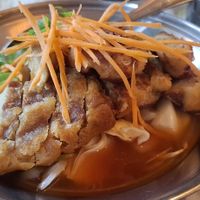 Vegane Ente at Lang Sen Restaurant in Luebeck