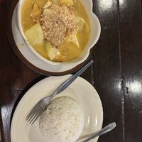 tofu masman curry  at Pen's Restaurant in Koh Chang