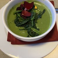 Pea soup!!  at Fermento in Sagres