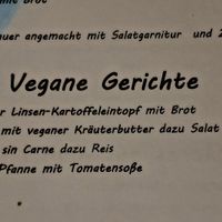 Speisekarte at Restaurant Dorfwirt in Pfronten