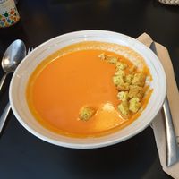 Gazpacho at La Cuina del Cel in Mataro