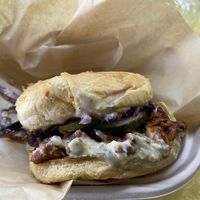 Pulled BBQ  at The Green Beautiful  in Manchester