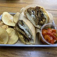 Steak and cheese omggggg 🤤 5/5  at The Green Beautiful  in Manchester