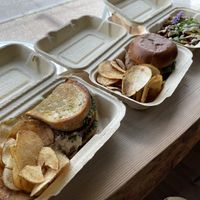 Caprese Panini, Void Sandwich, BBQ Hash  at The Green Beautiful  in Manchester