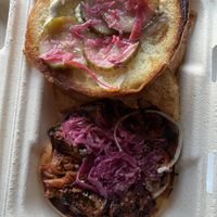 Pulled bbq   at The Green Beautiful  in Manchester