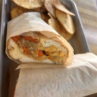 Philly cheesesteakk  at The Green Beautiful  in Manchester