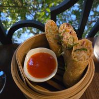 Pad-Thai spring roll at Miss Chief Bar & Eatery in Cairns