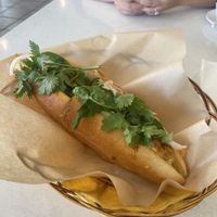 Lemongrass tofu sandwich (bahn mi)  at Pho Vietnam in Honolulu