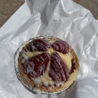 strawberry tart  at Holmesys Bakehouse in Duncraig