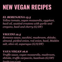 Three vegan pizzas available   at Can Pizza in Vilanova I La Geltru