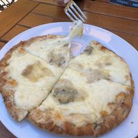 Four cheese pita pizza  at Snow Restaurant in Sinaia