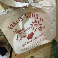 Great tote bags for sale  at Feel Good Club in Manchester