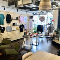 In-store shop  at Feel Good Club in Manchester