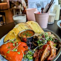 Vegan Breakfast at Feel Good Club in Manchester