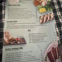 Menu p1 at Rau Ơi Vegetarian Chay in Ho Chi Minh City