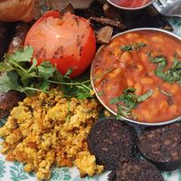 Vegan full at Dishoom in Birmingham