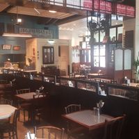 Interior at Dishoom in Birmingham