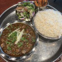 Chickpea curry dish   at Dishoom in Birmingham