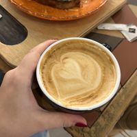 Dirty chai with soy milk  #Veganuary at Madness Specialty Coffee in Alicante